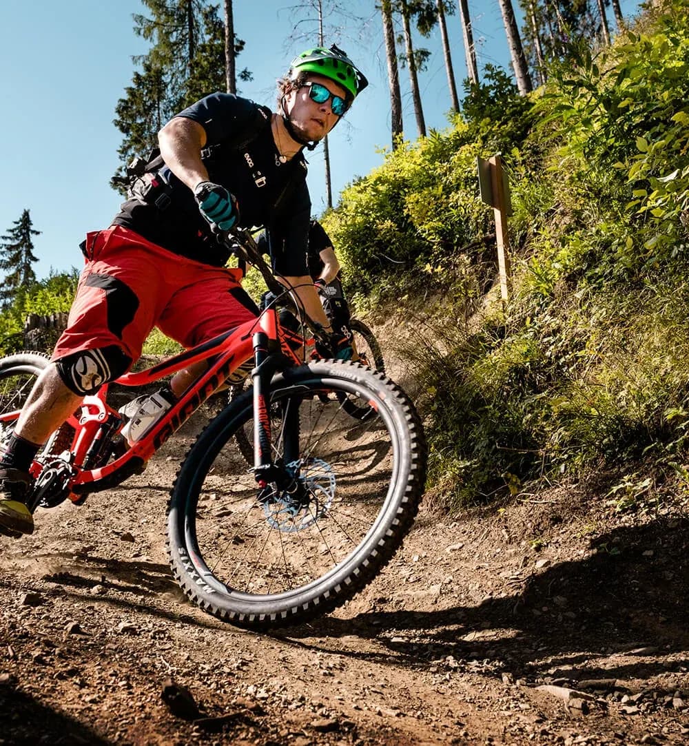 Cycling landscape in Alta Badia