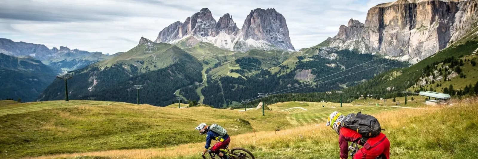 Mountain biking in Val di Fassa