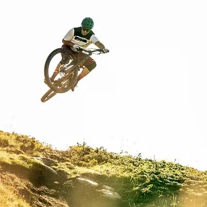 Biketrails Laax downhill mountain biking