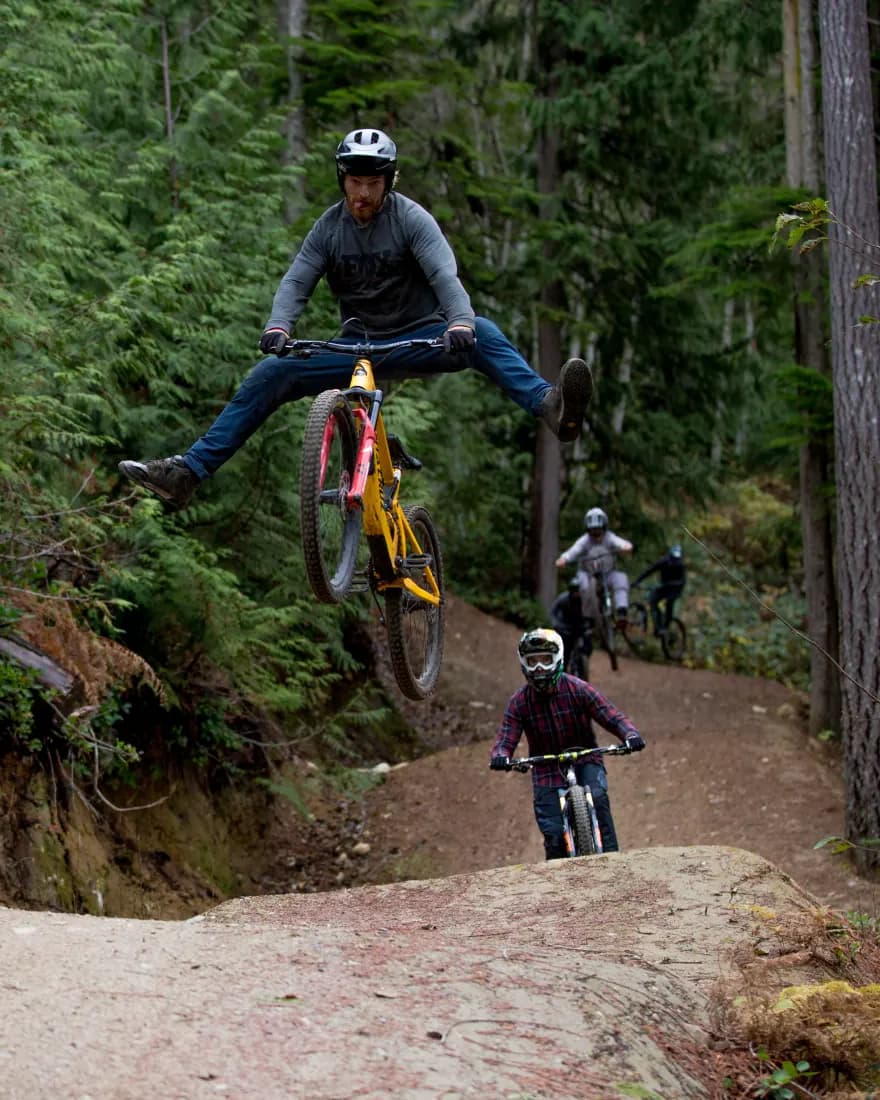 Coast Gravity Park mountain biking