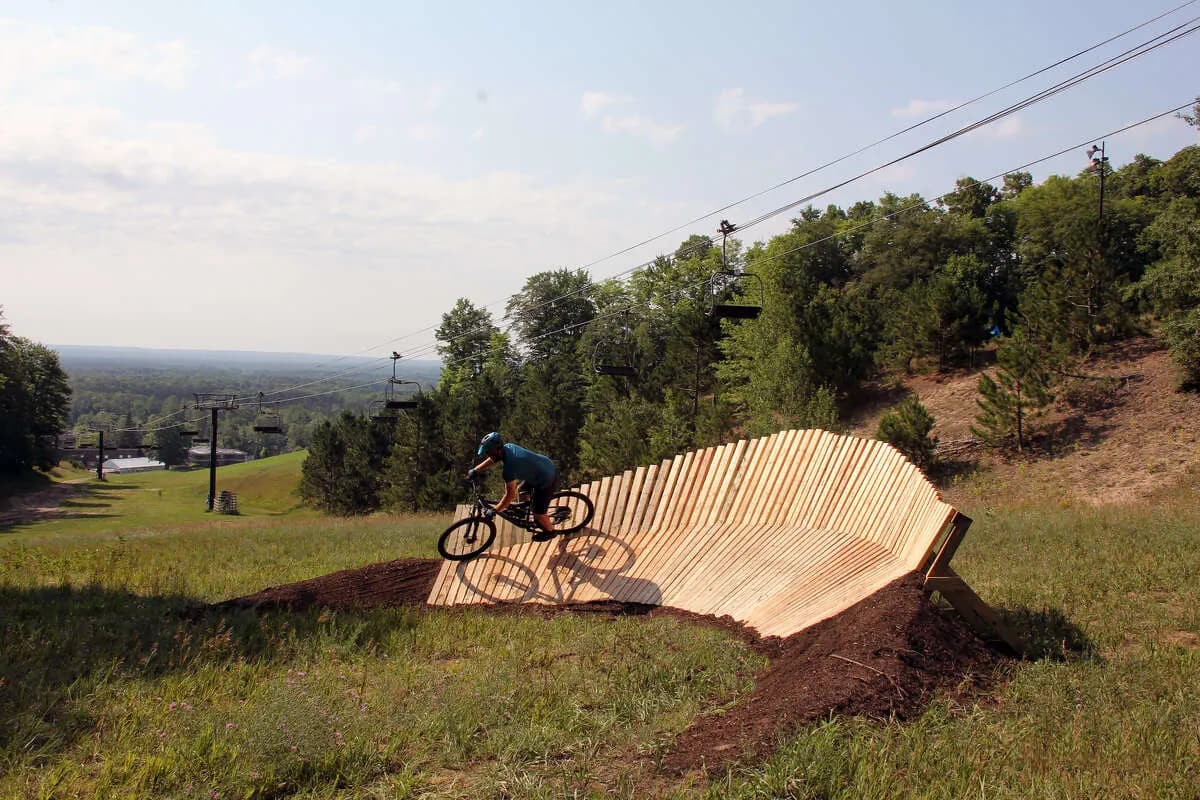 Crystal Mountain Michigan Biking mountain biking