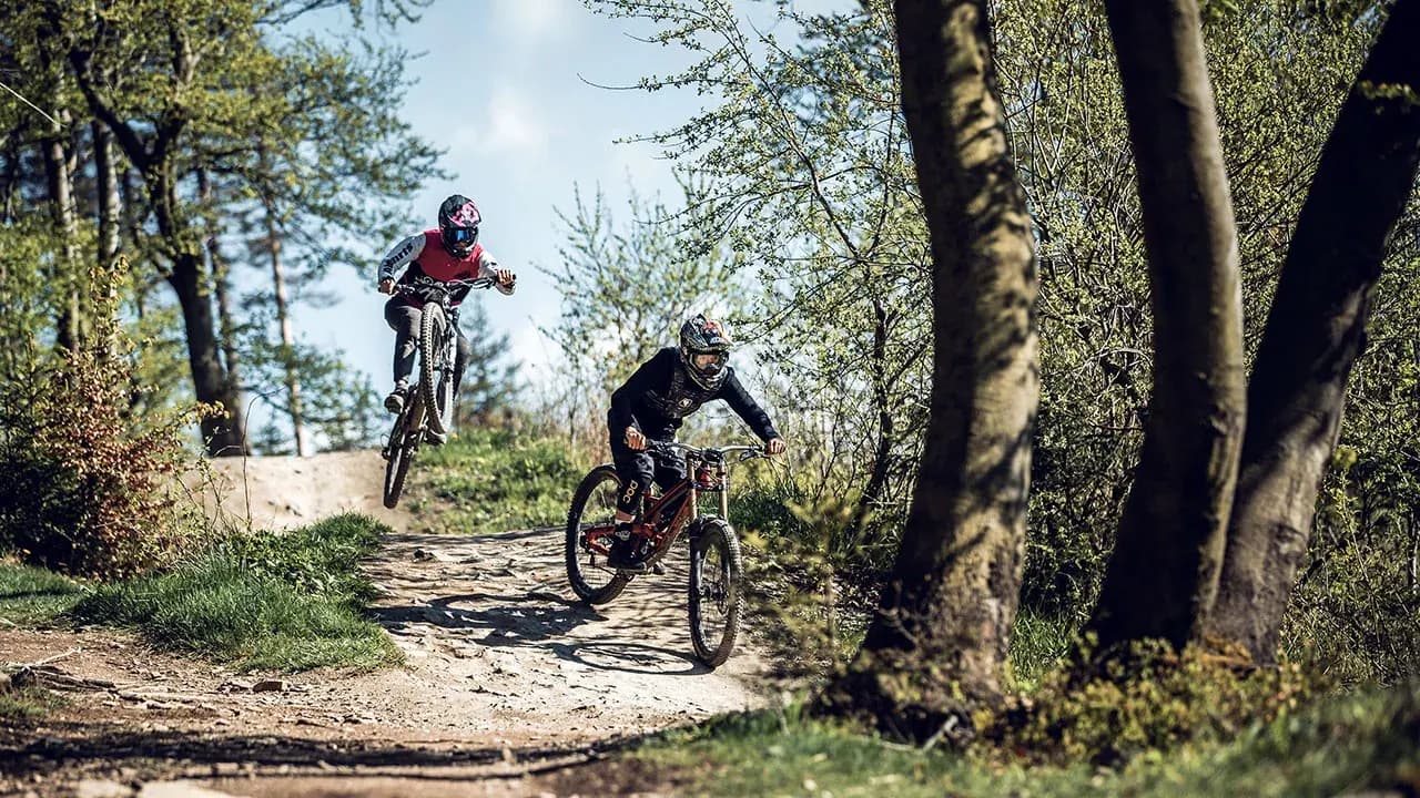 Freeride trail at MTB Zone Bikepark Willingen