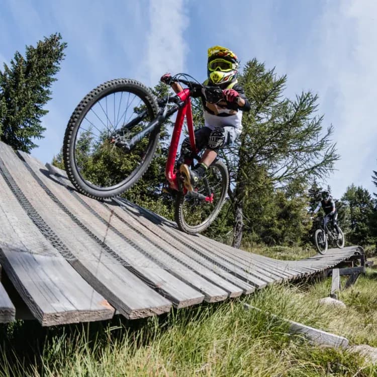 Val di Sole Bike Park Black Snake World Championship track