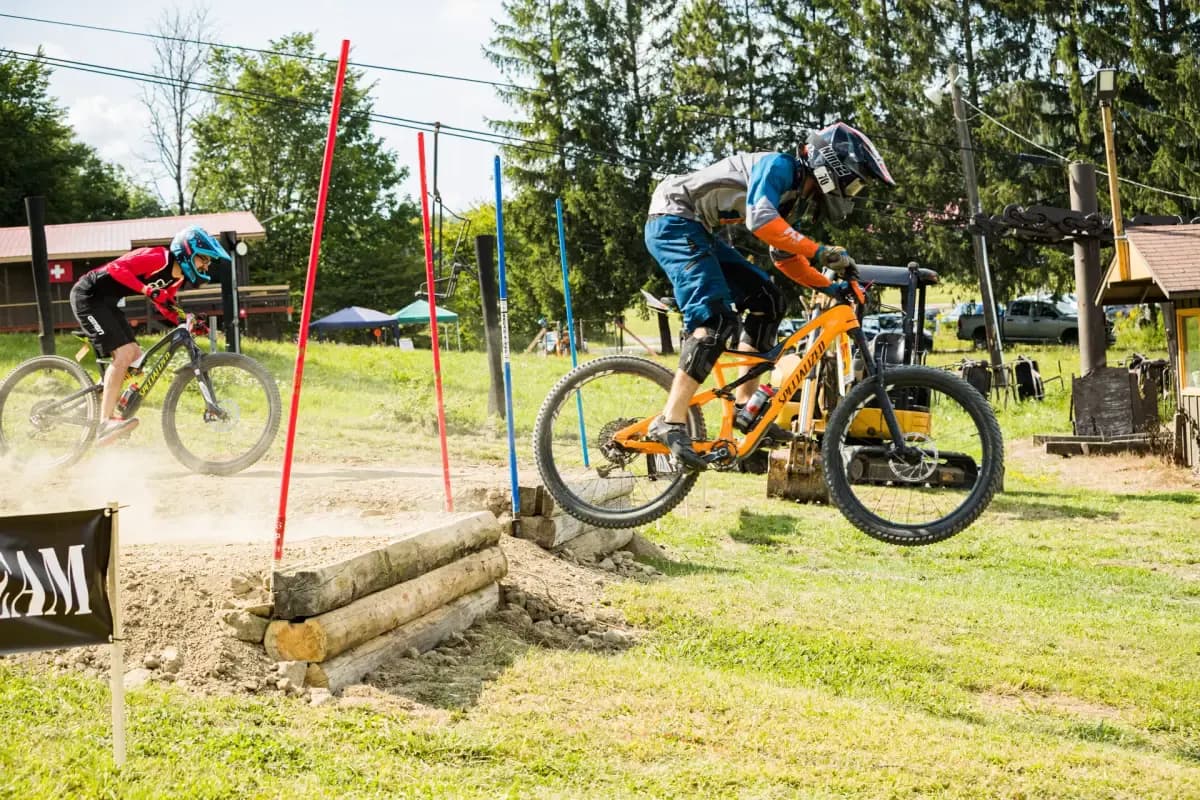 Greek Peak Bike Park mountain biking