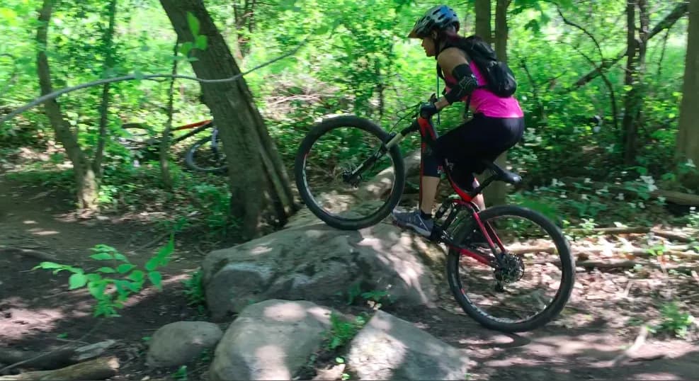 The Hydrocut mountain biking